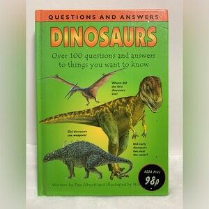3/$10 Questions & Answers DINOSAURS Kids hardcover book